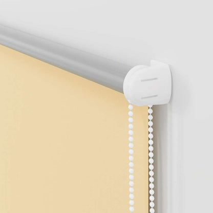 Roller Blind Blackout Beige 40x130 cm Fabric Width 35.7 cm Polyester