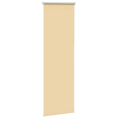 Roller Blind Blackout Beige 40x130 cm Fabric Width 35.7 cm Polyester