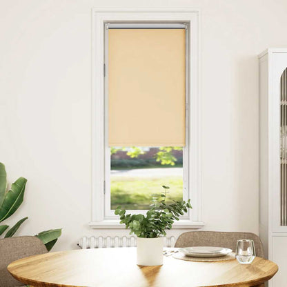 Roller Blind Blackout Beige 45x130 cm Fabric Width 40.7 cm Polyester
