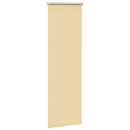 Roller Blind Blackout Beige 45x130 cm Fabric Width 40.7 cm Polyester
