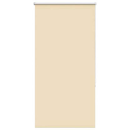 Roller Blind Blackout Beige 75x130 cm Fabric Width 70.7 cm Polyester