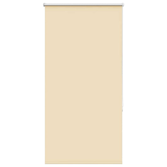 Roller Blind Blackout Beige 75x130 cm Fabric Width 70.7 cm Polyester