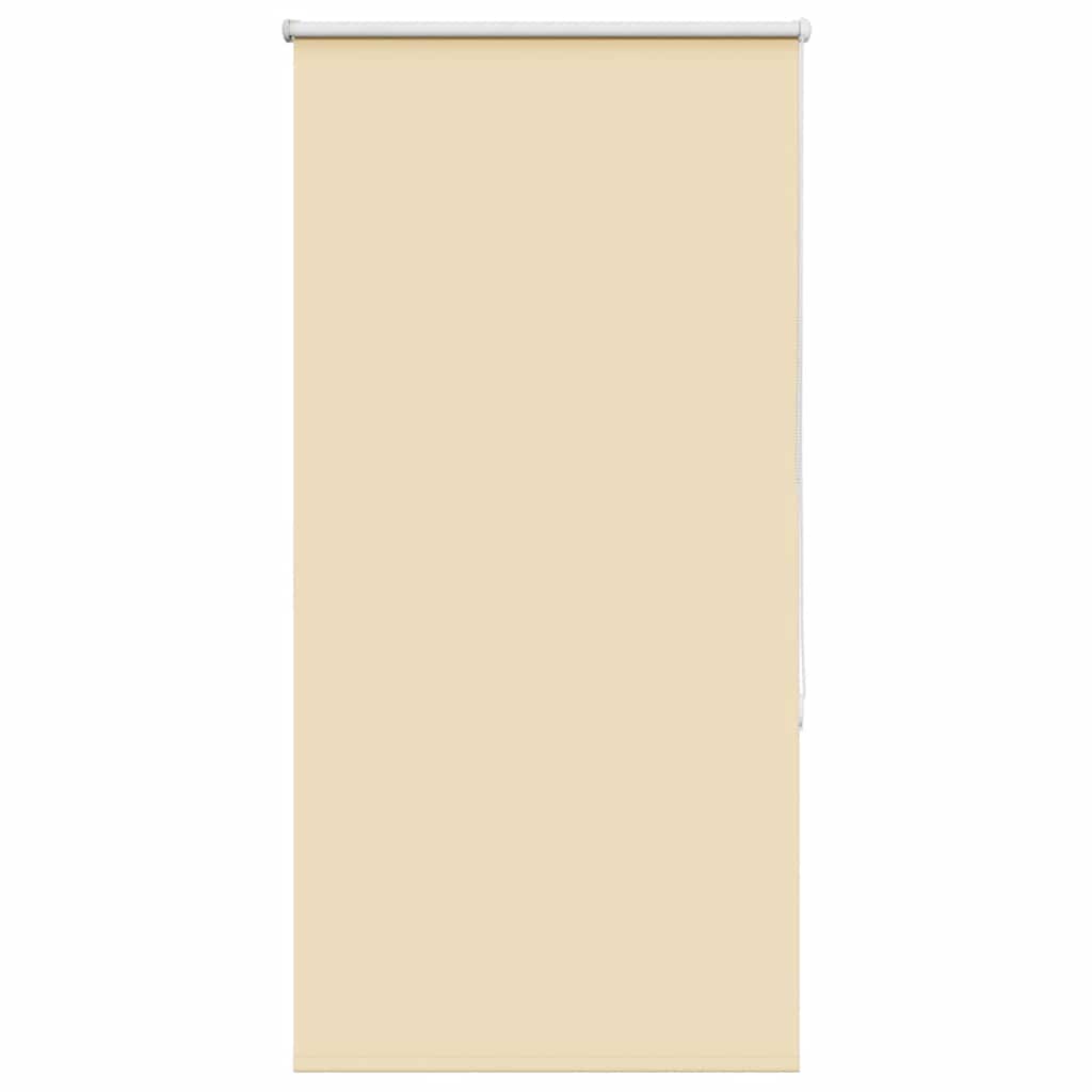 Roller Blind Blackout Beige 80x130 cm Fabric Width 75.7 cm Polyester