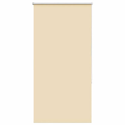 Roller Blind Blackout Beige 80x130 cm Fabric Width 75.7 cm Polyester