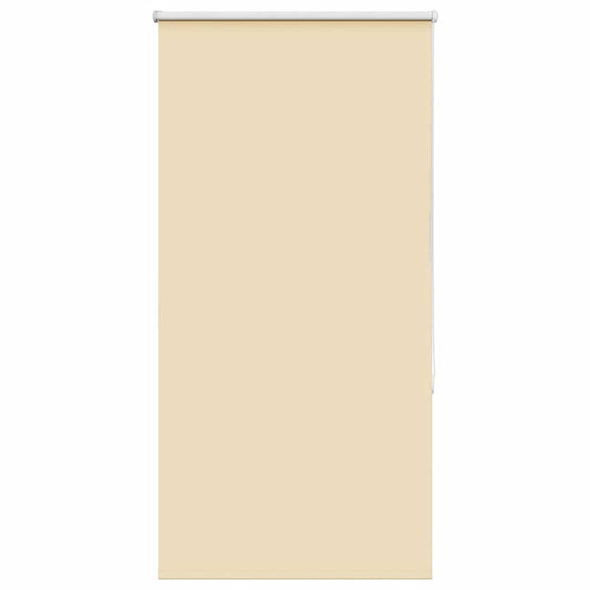 Roller Blind Blackout Beige 80x130 cm Fabric Width 75.7 cm Polyester
