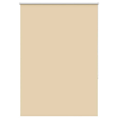 Roller Blind Blackout Beige 90x130 cm Fabric Width 85.7 cm Polyester