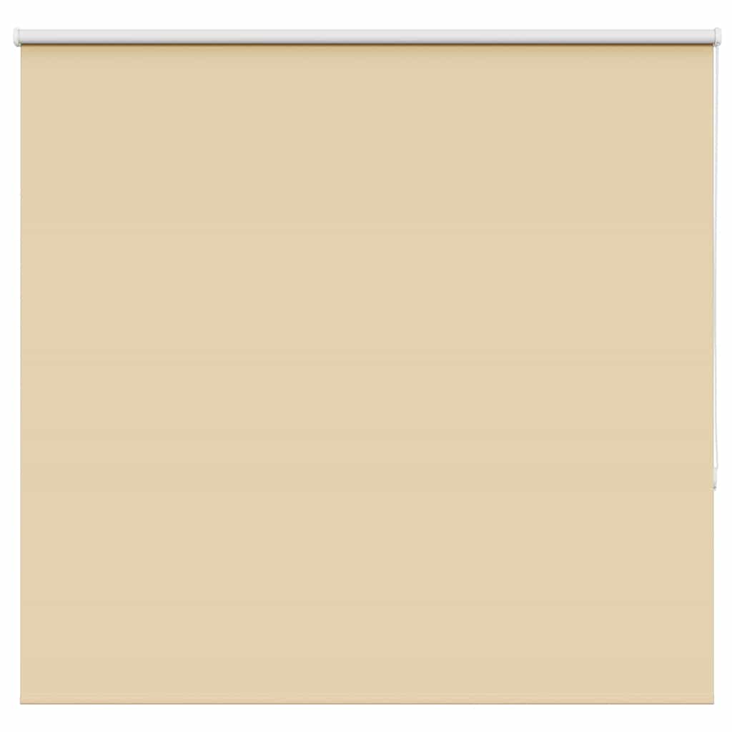 Roller Blind Blackout Beige 145x130 cm Fabric Width 141.6 cm Polyester