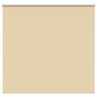 Roller Blind Blackout Beige 145x130 cm Fabric Width 141.6 cm Polyester