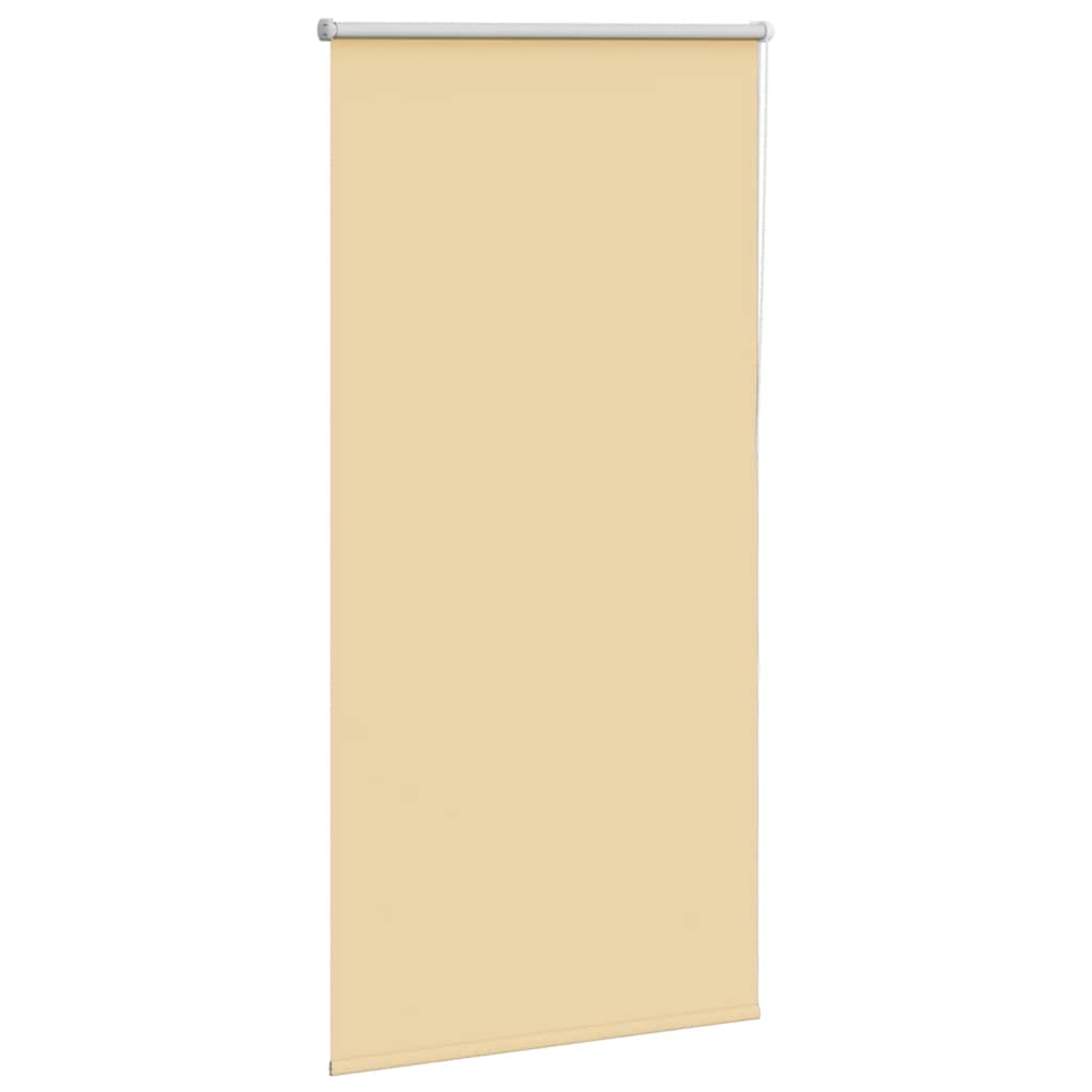 Roller Blind Blackout Beige 75x150 cm Fabric Width 70.7 cm Polyester