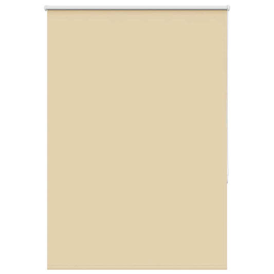 Roller Blind Blackout Beige 95x150 cm Fabric Width 90.7 cm Polyester