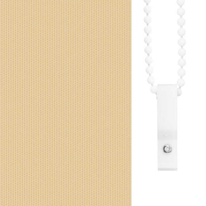 Roller Blind Blackout Beige 145x150 cm Fabric Width 141.6 cm Polyester
