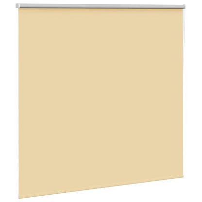 Roller Blind Blackout Beige 160x150 cm Fabric Width 156.6 cm Polyester