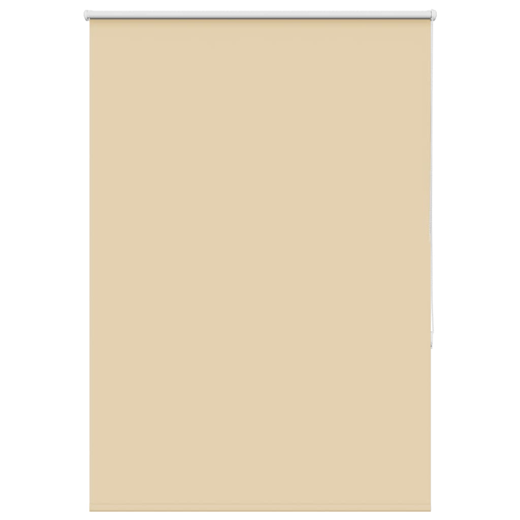 Roller Blind Blackout Beige 100x175 cm Fabric Width 95.7 cm Polyester