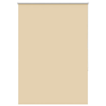 Roller Blind Blackout Beige 100x175 cm Fabric Width 95.7 cm Polyester