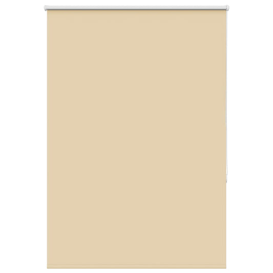 Roller Blind Blackout Beige 100x175 cm Fabric Width 95.7 cm Polyester