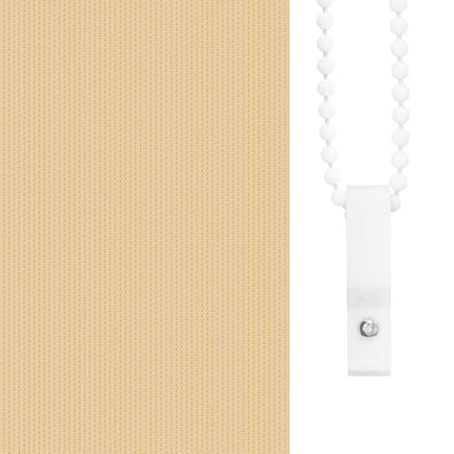 Roller Blind Blackout Beige 100x175 cm Fabric Width 95.7 cm Polyester