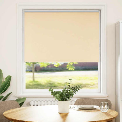 Roller Blind Blackout Beige 105x175 cm Fabric Width 100.7 cm Polyester