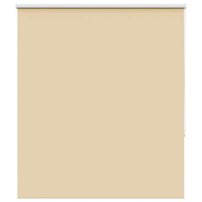 Roller Blind Blackout Beige 125x175 cm Fabric Width 121.6 cm Polyester