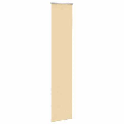 Roller Blind Blackout Beige 40x210 cm Fabric Width 35.7 cm Polyester