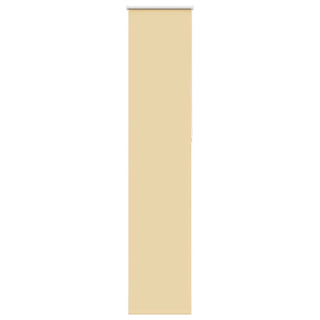 Roller Blind Blackout Beige 45x210 cm Fabric Width 40.7 cm Polyester
