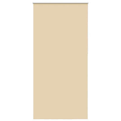 Roller Blind Blackout Beige 105x230 cm Fabric Width 100.7 cm Polyester