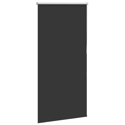 Roller Blind Blackout Black 85x150 cm Fabric Width 80.7 cm Polyester