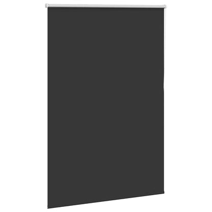 Roller Blind Blackout Black 95x175 cm Fabric Width 90.7 cm Polyester