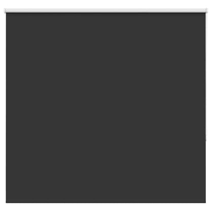 Roller Blind Blackout Black 145x175 cm Fabric Width 141.6 cm Polyester