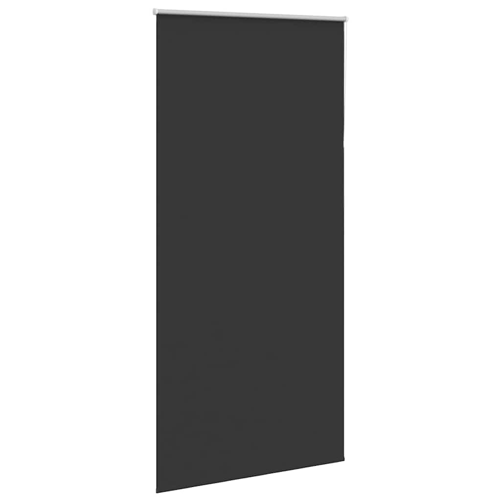 Roller Blind Blackout Black 95x210 cm Fabric Width 90.7 cm Polyester