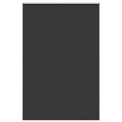 Roller Blind Blackout Black 160x210 cm Fabric Width 156.6 cm Polyester