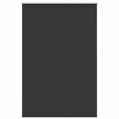 Roller Blind Blackout Black 155x230 cm Fabric Width 151.6 cm Polyester