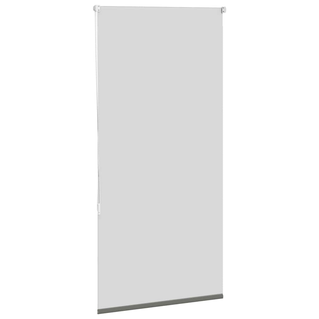 Roller Blind Blackout Grey 85x130 cm Fabric Width 80.7 cm Polyester