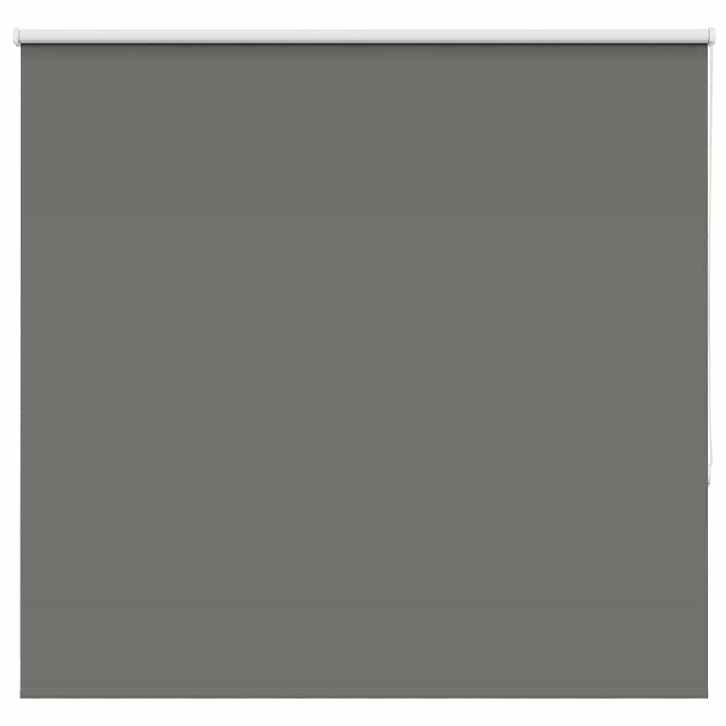 Roller Blind Blackout Grey 155x130 cm Fabric Width 151.6 cm Polyester