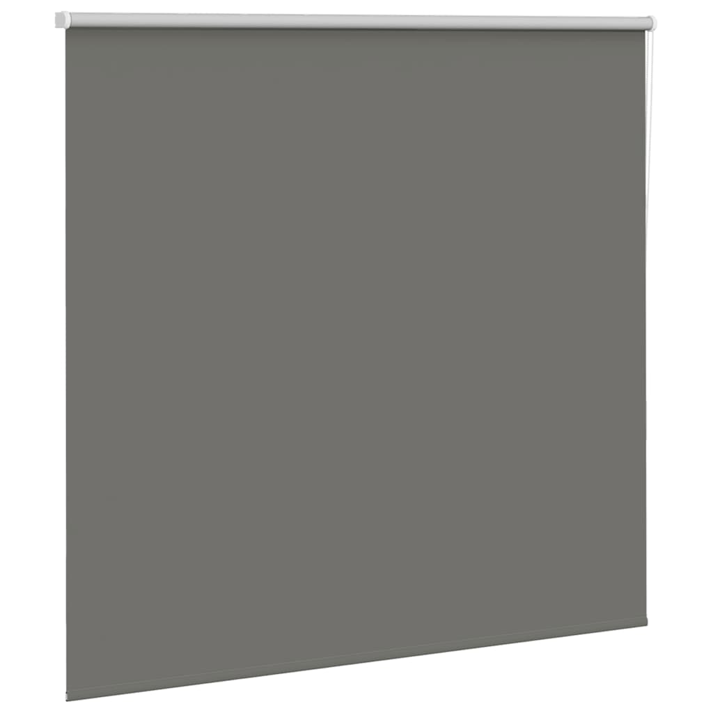 Roller Blind Blackout Grey 155x130 cm Fabric Width 151.6 cm Polyester