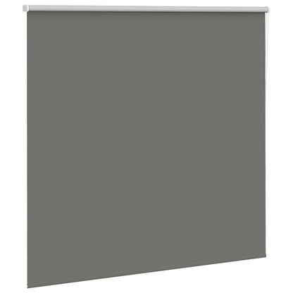 Roller Blind Blackout Grey 155x130 cm Fabric Width 151.6 cm Polyester