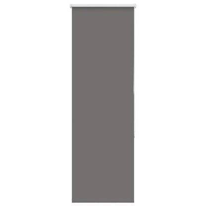 Roller Blind Blackout Grey 40x150 cm Fabric Width 35.7 cm Polyester