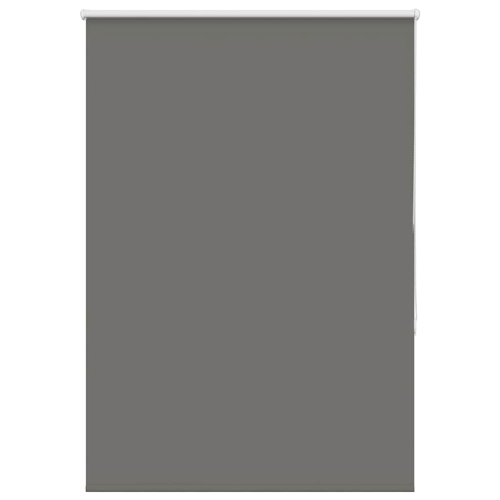 Roller Blind Blackout Grey 95x150 cm Fabric Width 90.7 cm Polyester