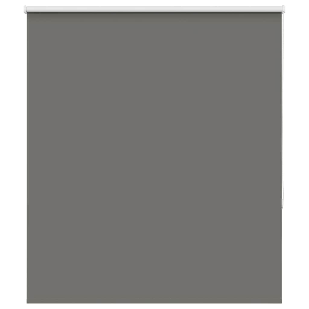 Roller Blind Blackout Grey 120x150 cm Fabric Width 116.6 cm Polyester