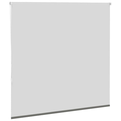 Roller Blind Blackout Grey 165x150 cm Fabric Width 161.6 cm Polyester