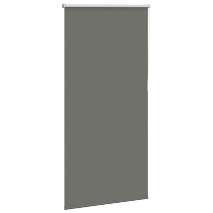 Roller Blind Blackout Grey 85x175 cm Fabric Width 80.7 cm Polyester