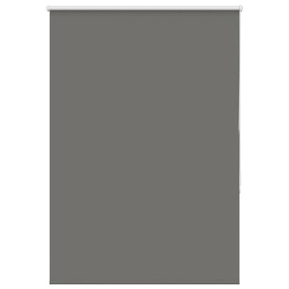 Roller Blind Blackout Grey 105x175 cm Fabric Width 100.7 cm Polyester