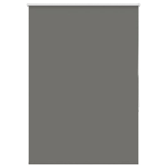 Roller Blind Blackout Grey 105x175 cm Fabric Width 100.7 cm Polyester