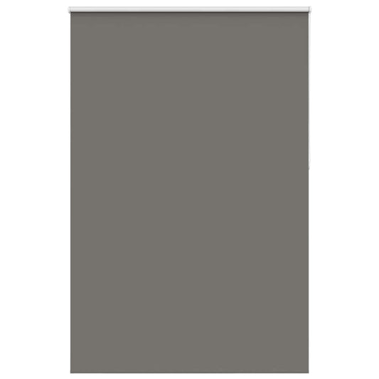 Roller Blind Blackout Grey 145x210 cm Fabric Width 141.6 cm Polyester