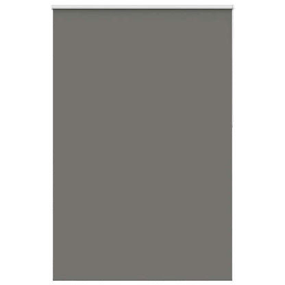 Roller Blind Blackout Grey 165x210 cm Fabric Width 161.6 cm Polyester