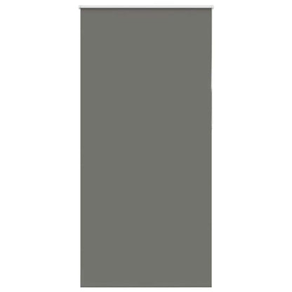 Roller Blind Blackout Grey 105x230 cm Fabric Width 100.7 cm Polyester