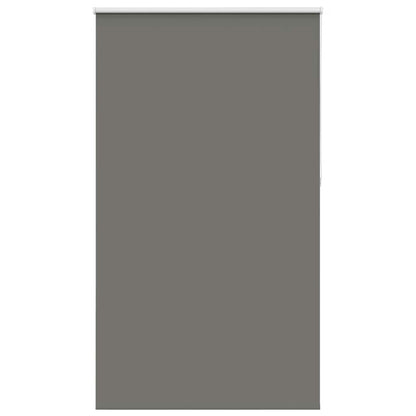 Roller Blind Blackout Grey 120x230 cm Fabric Width 116.6 cm Polyester