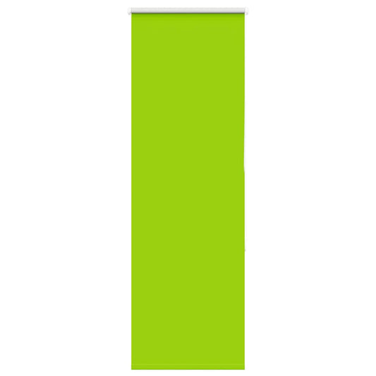 Roller Blind Blackout Leaves Green 45x130 cm Fabric Width 40.7 cm Polyester