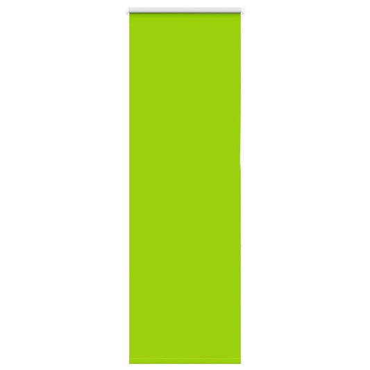 Roller Blind Blackout Leaves Green 55x130 cm Fabric Width 50.7 cm Polyester