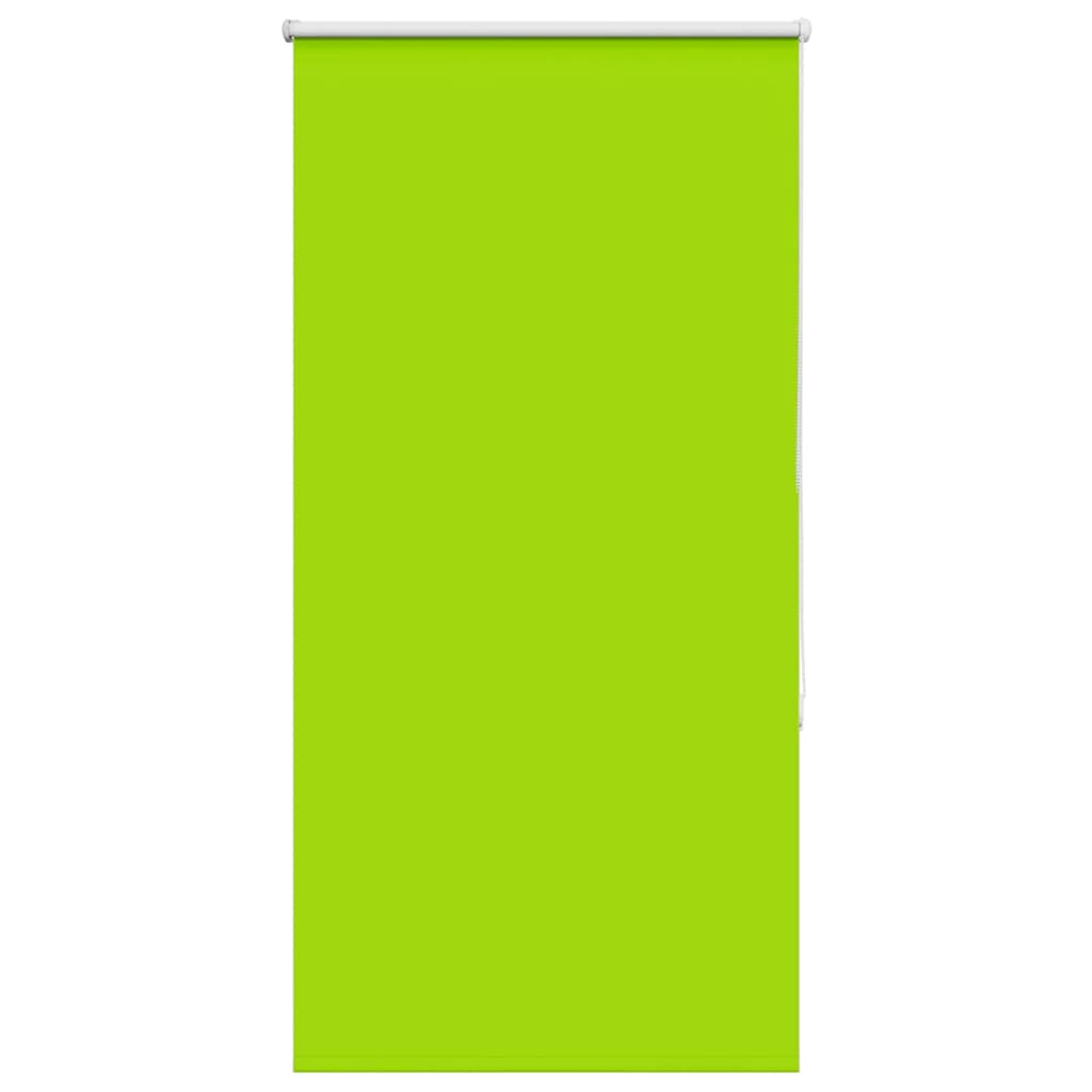 Roller Blind Blackout Leaves Green 65x130 cm Fabric Width 60.7 cm Polyester