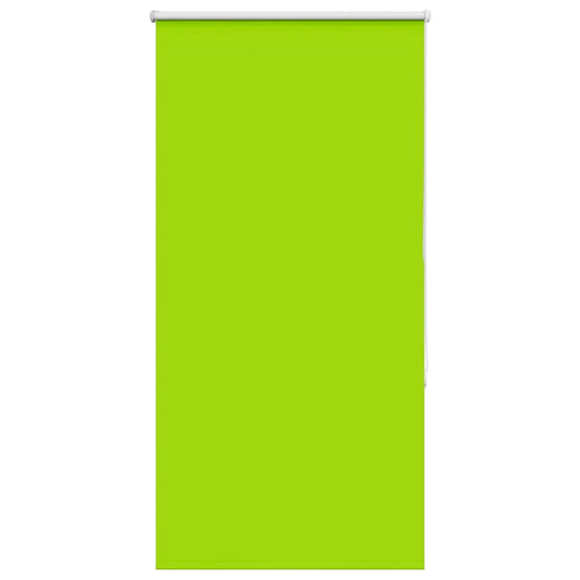 Roller Blind Blackout Leaves Green 65x130 cm Fabric Width 60.7 cm Polyester